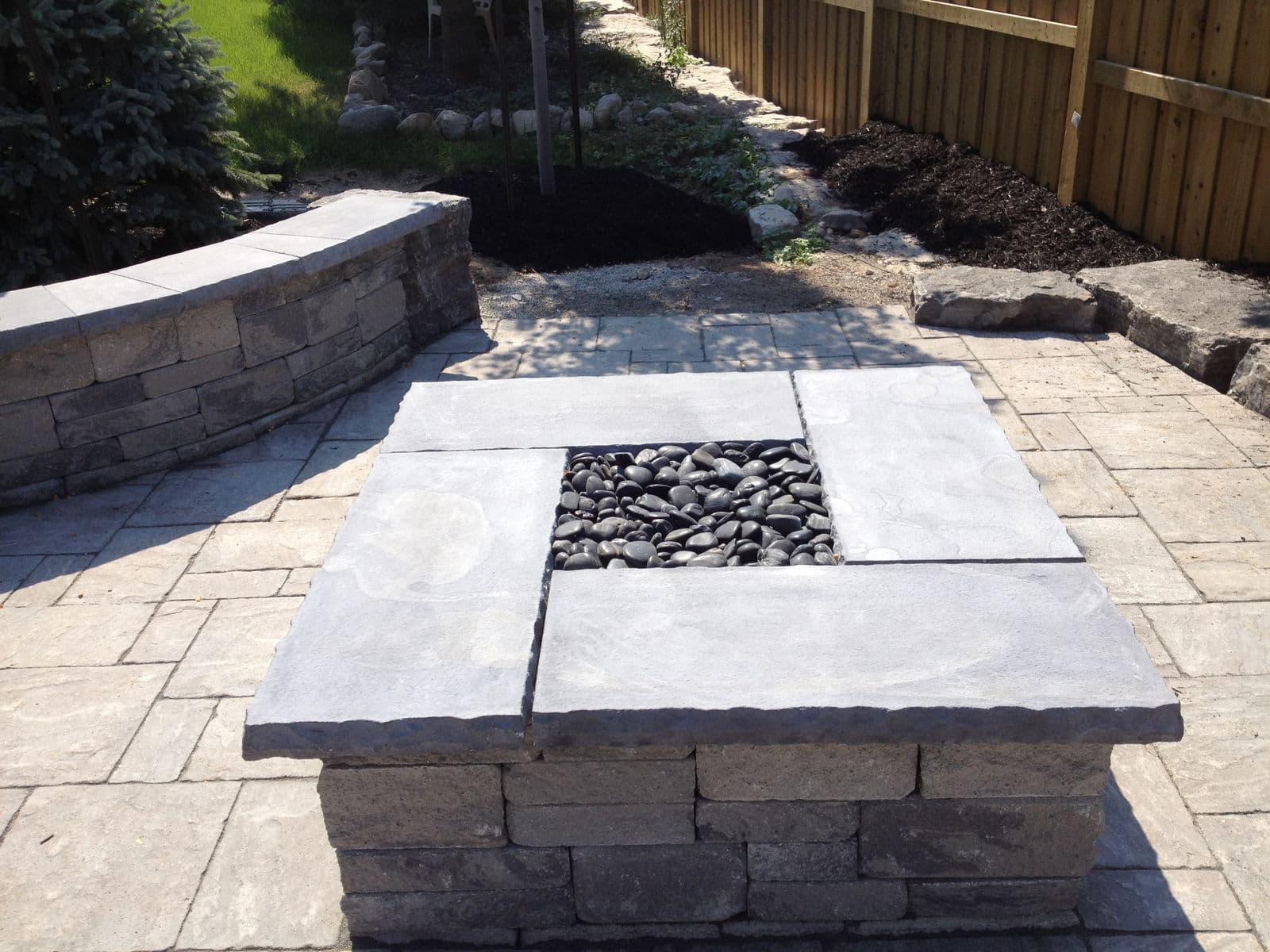 Custom Gas Firepit
